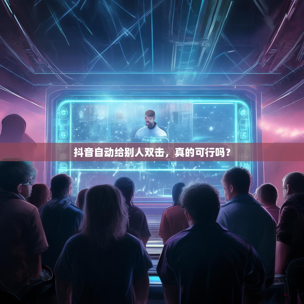 抖音自动给别人双击，真的可行吗？