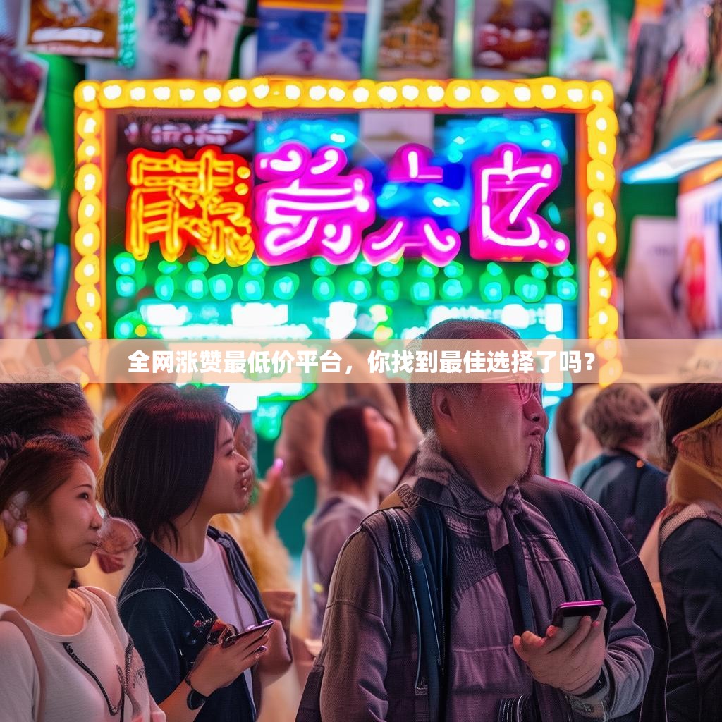 全网涨赞最低价平台，你找到最佳选择了吗？