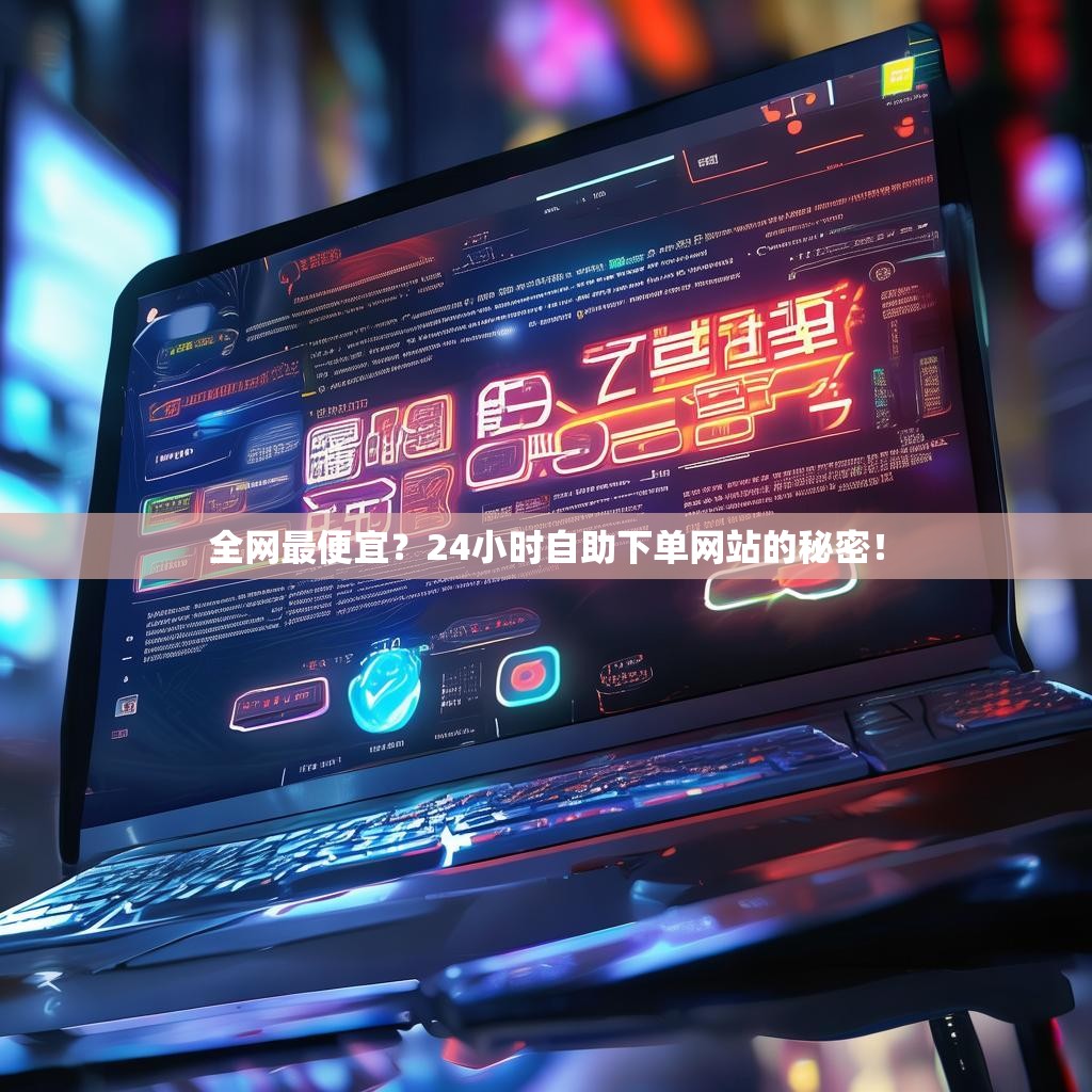 全网最便宜？24小时自助下单网站的秘密！