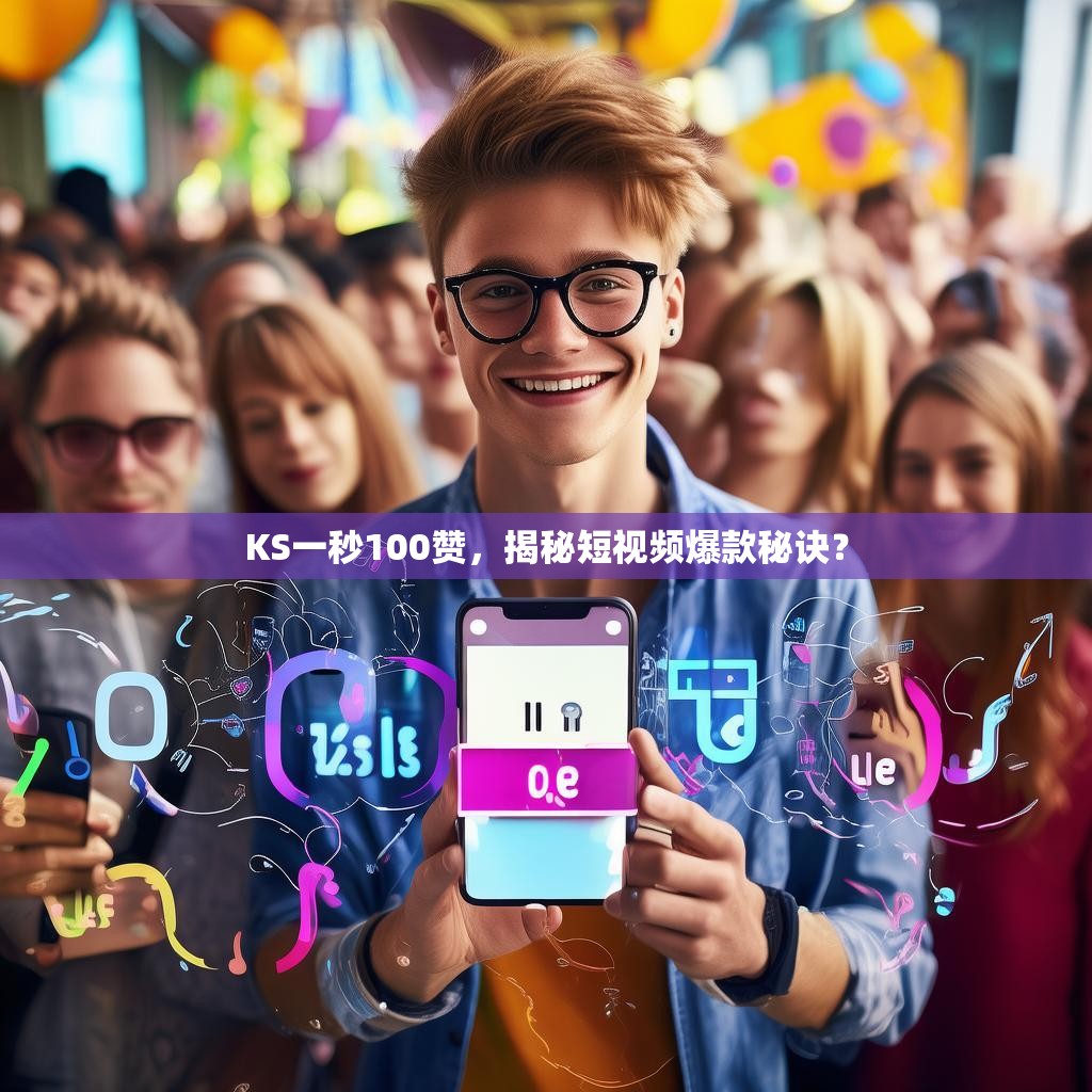 KS一秒100赞，揭秘短视频爆款秘诀？