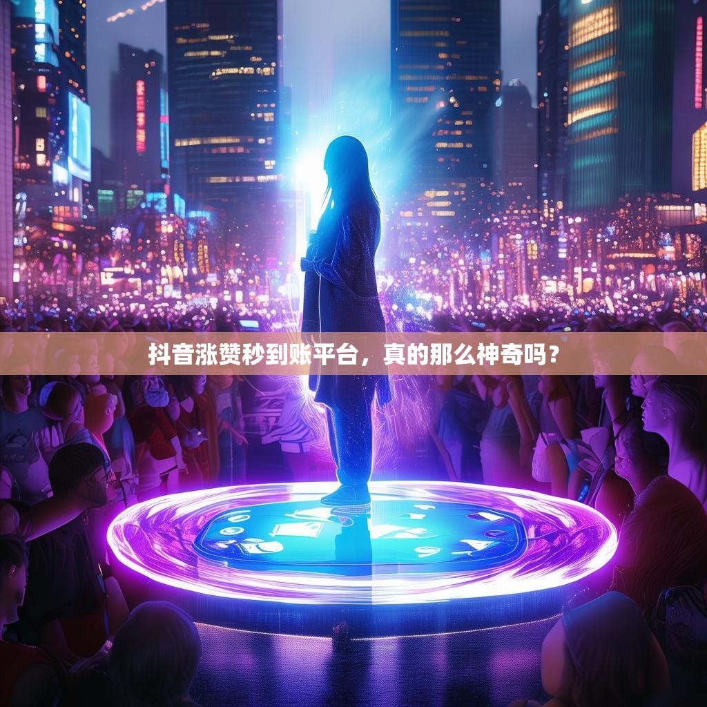 抖音涨赞秒到账平台，真的那么神奇吗？