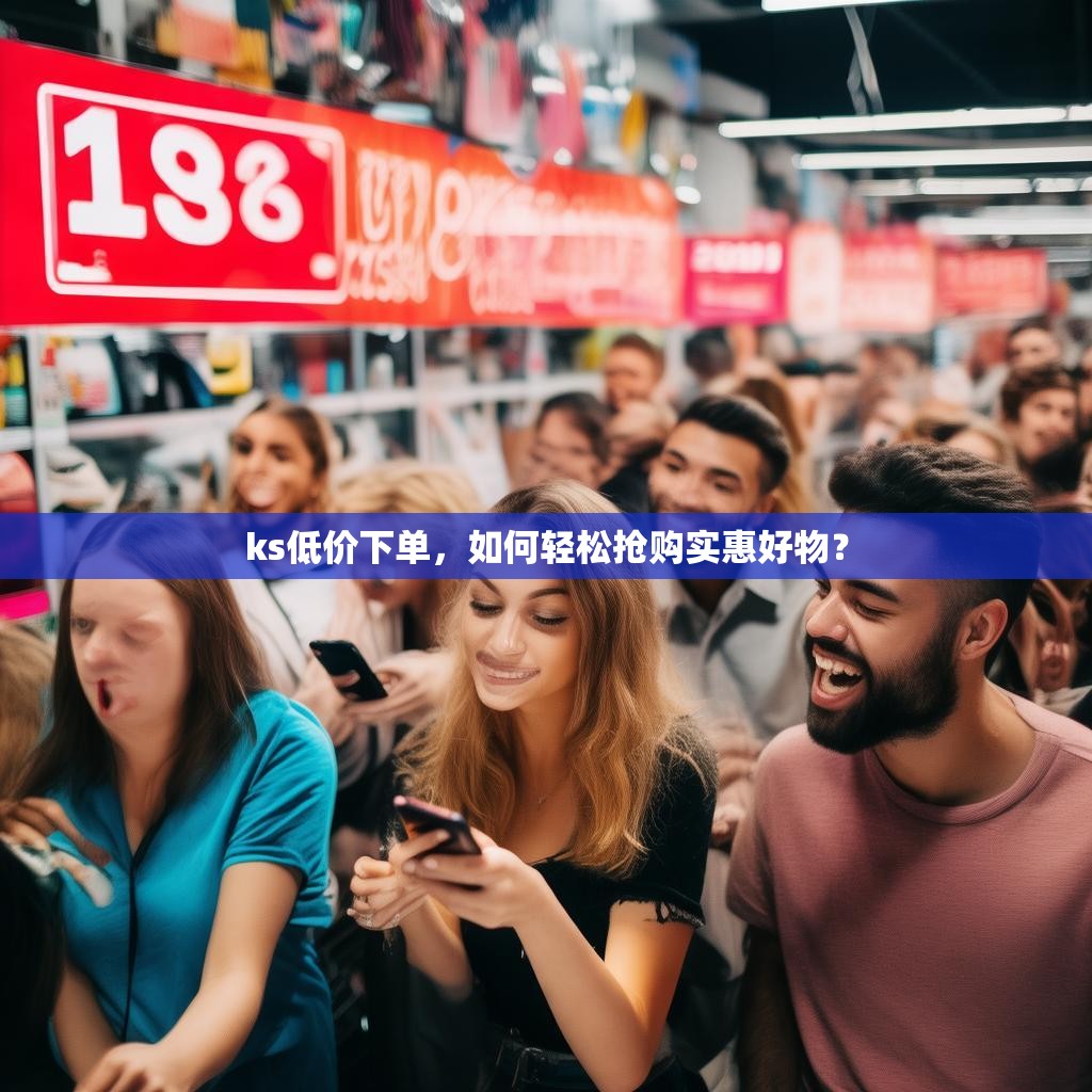 ks低价下单，如何轻松抢购实惠好物？