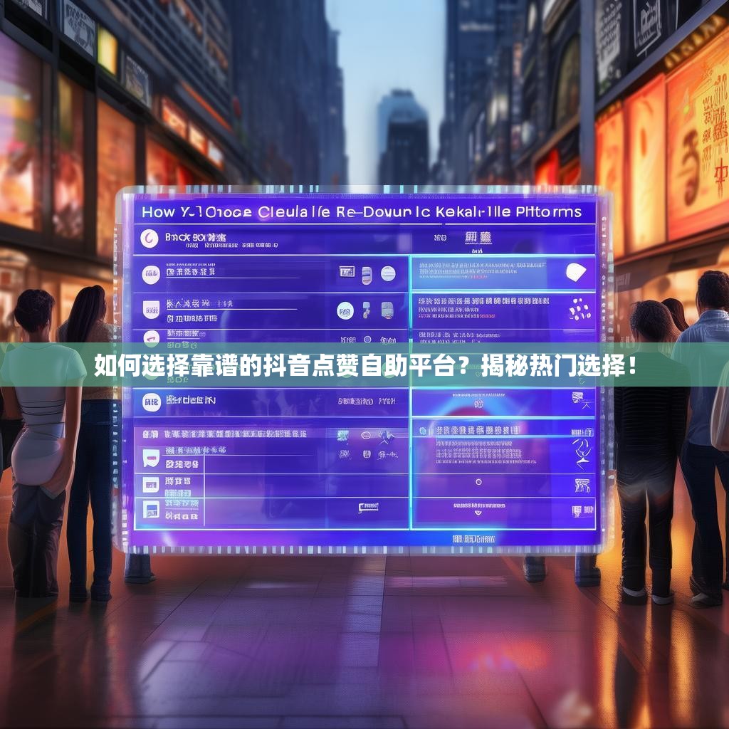 如何选择靠谱的抖音点赞自助平台？揭秘热门选择！