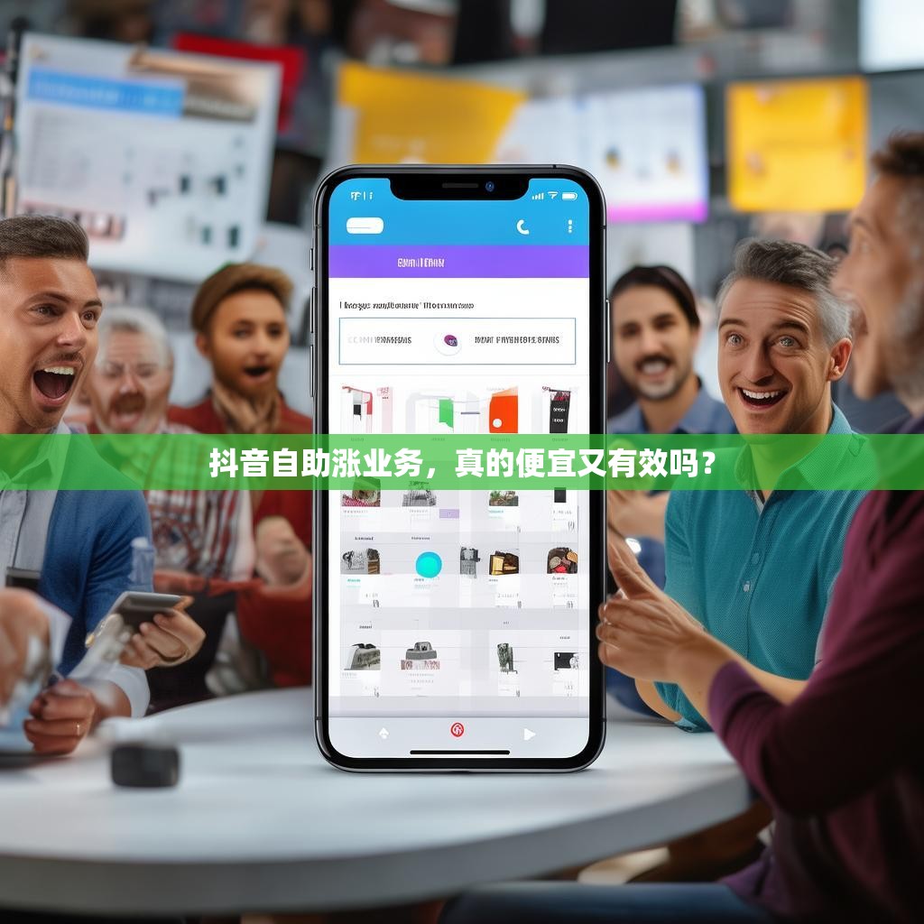 抖音自助涨业务，真的便宜又有效吗？
