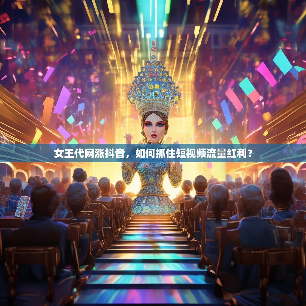女王代网涨抖音，如何抓住短视频流量红利？
