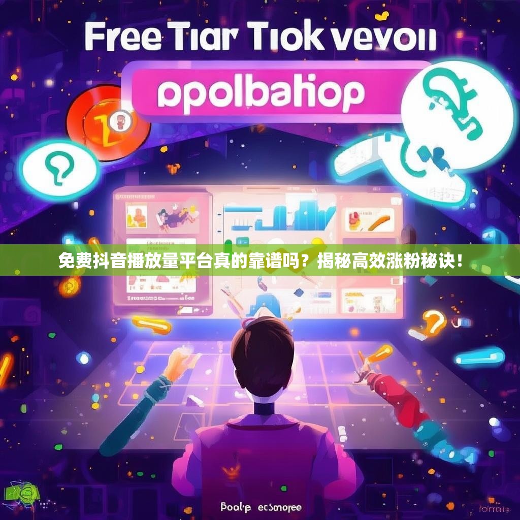 免费抖音播放量平台真的靠谱吗？揭秘高效涨粉秘诀！