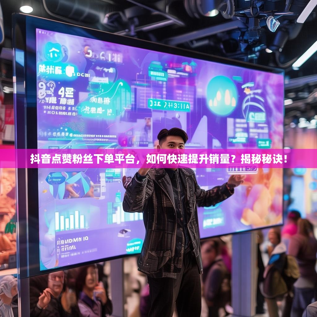 抖音点赞粉丝下单平台，如何快速提升销量？揭秘秘诀！