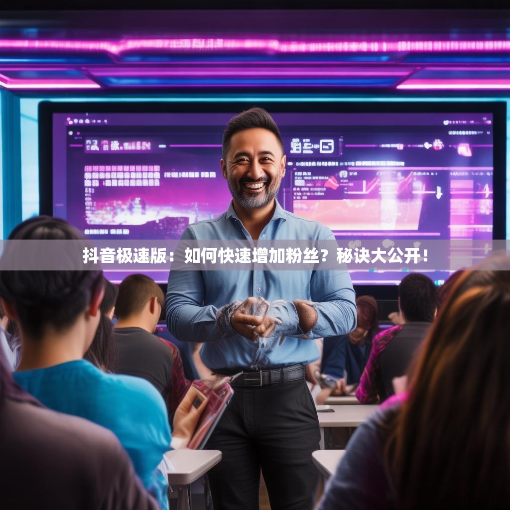 抖音极速版：如何快速增加粉丝？秘诀大公开！