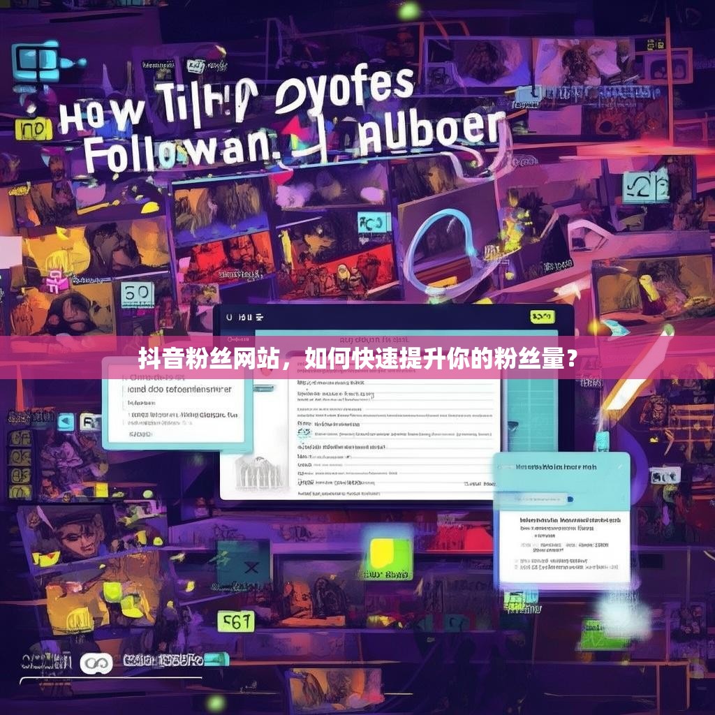 抖音粉丝网站，如何快速提升你的粉丝量？