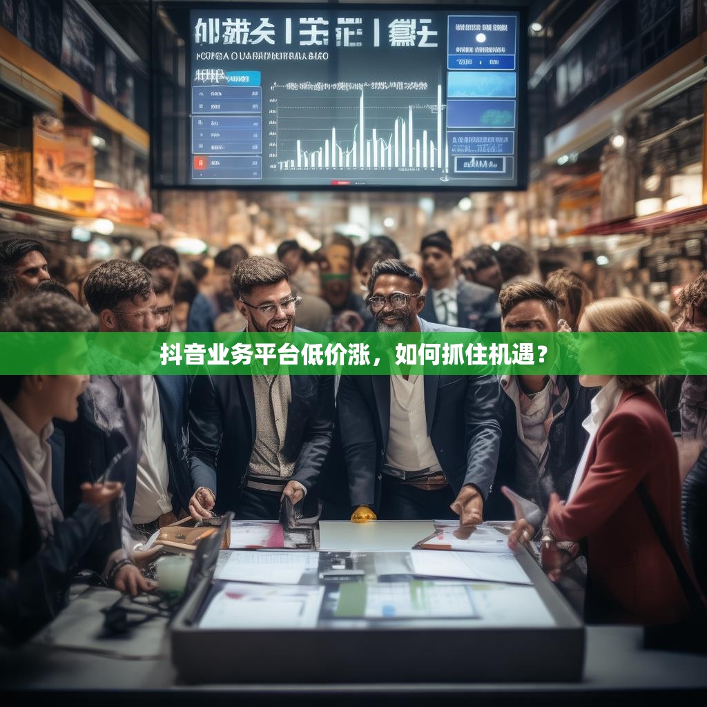 抖音业务平台低价涨，如何抓住机遇？