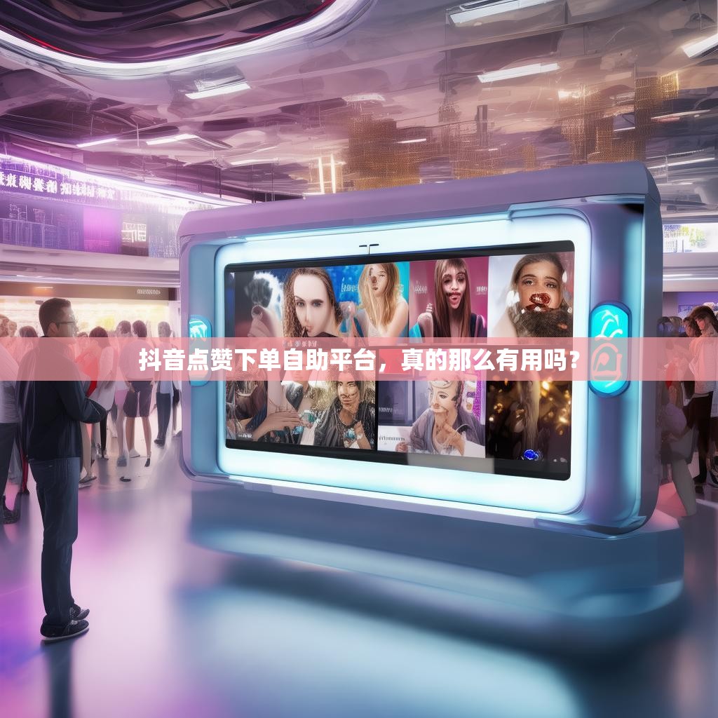 抖音点赞下单自助平台，真的那么有用吗？