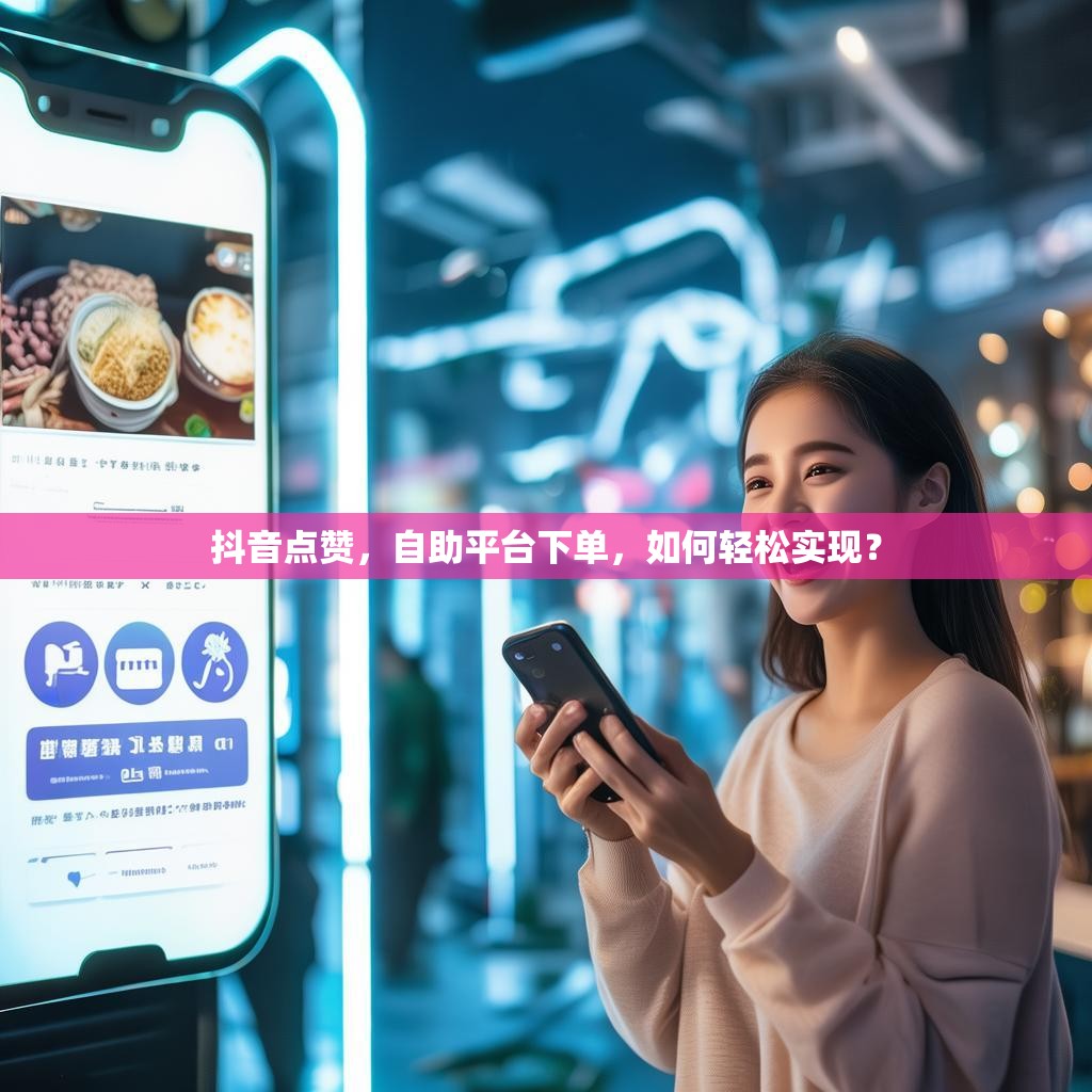 抖音点赞，自助平台下单，如何轻松实现？