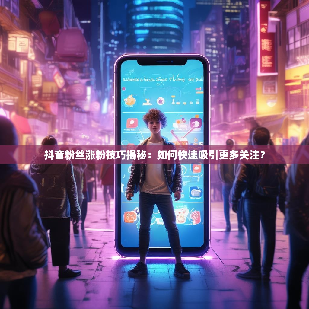 抖音粉丝涨粉技巧揭秘：如何快速吸引更多关注？