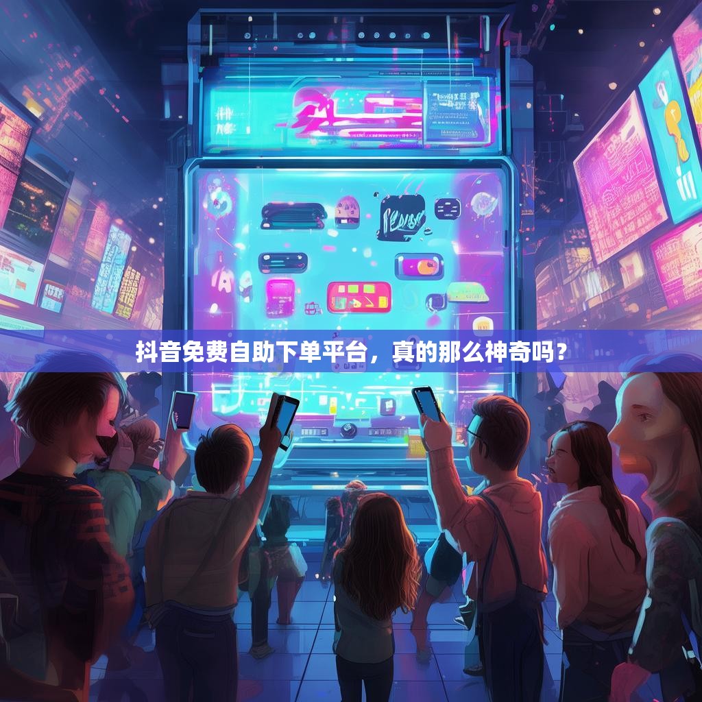 抖音免费自助下单平台，真的那么神奇吗？