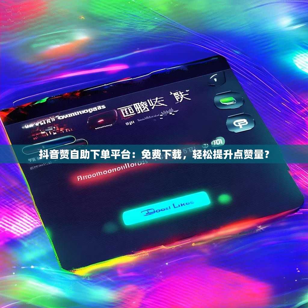 抖音赞自助下单平台：免费下载，轻松提升点赞量？