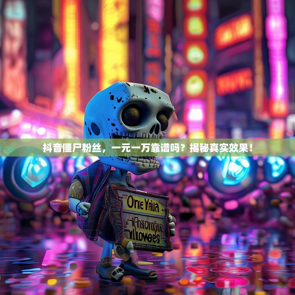 抖音僵尸粉丝，一元一万靠谱吗？揭秘真实效果！