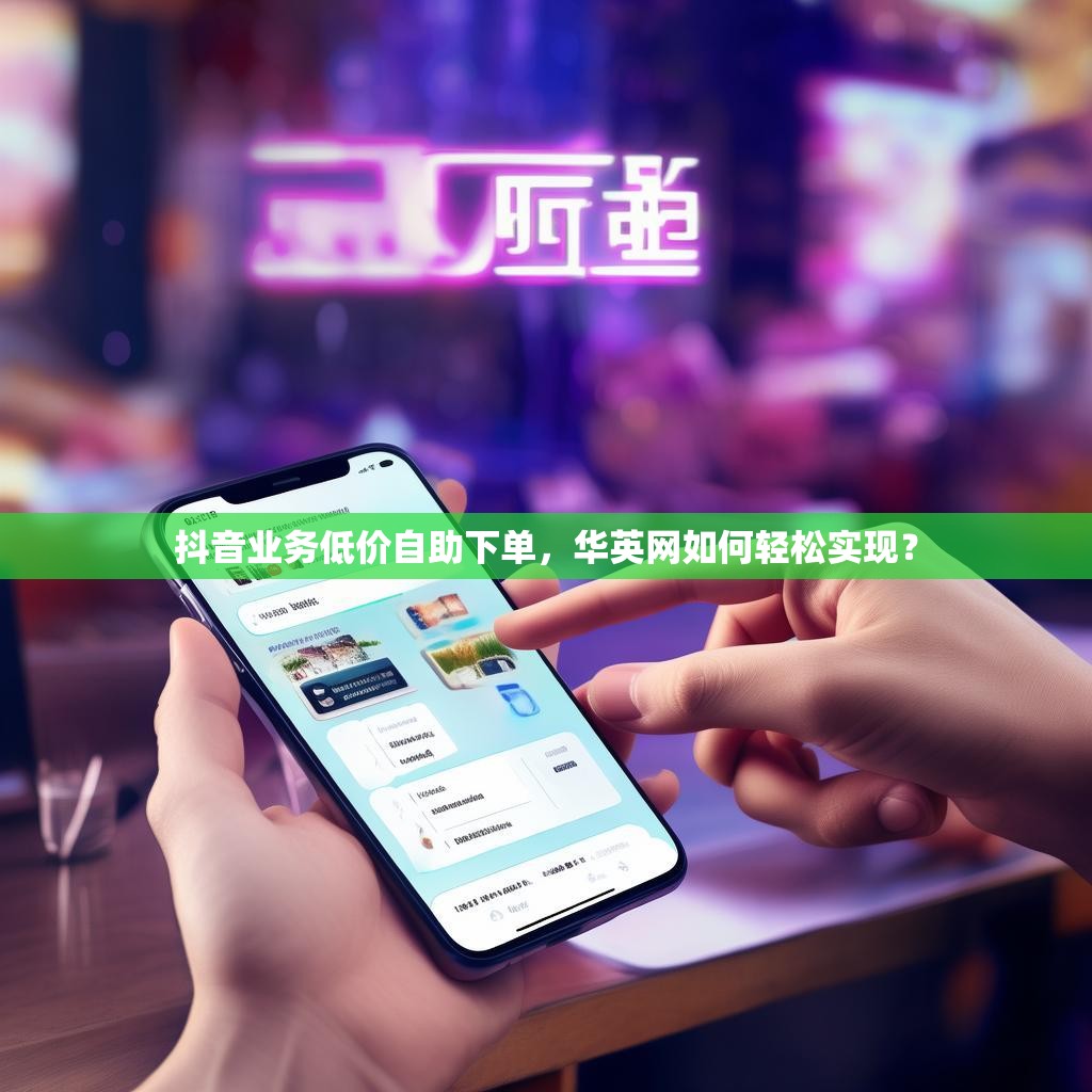 抖音业务低价自助下单，华英网如何轻松实现？