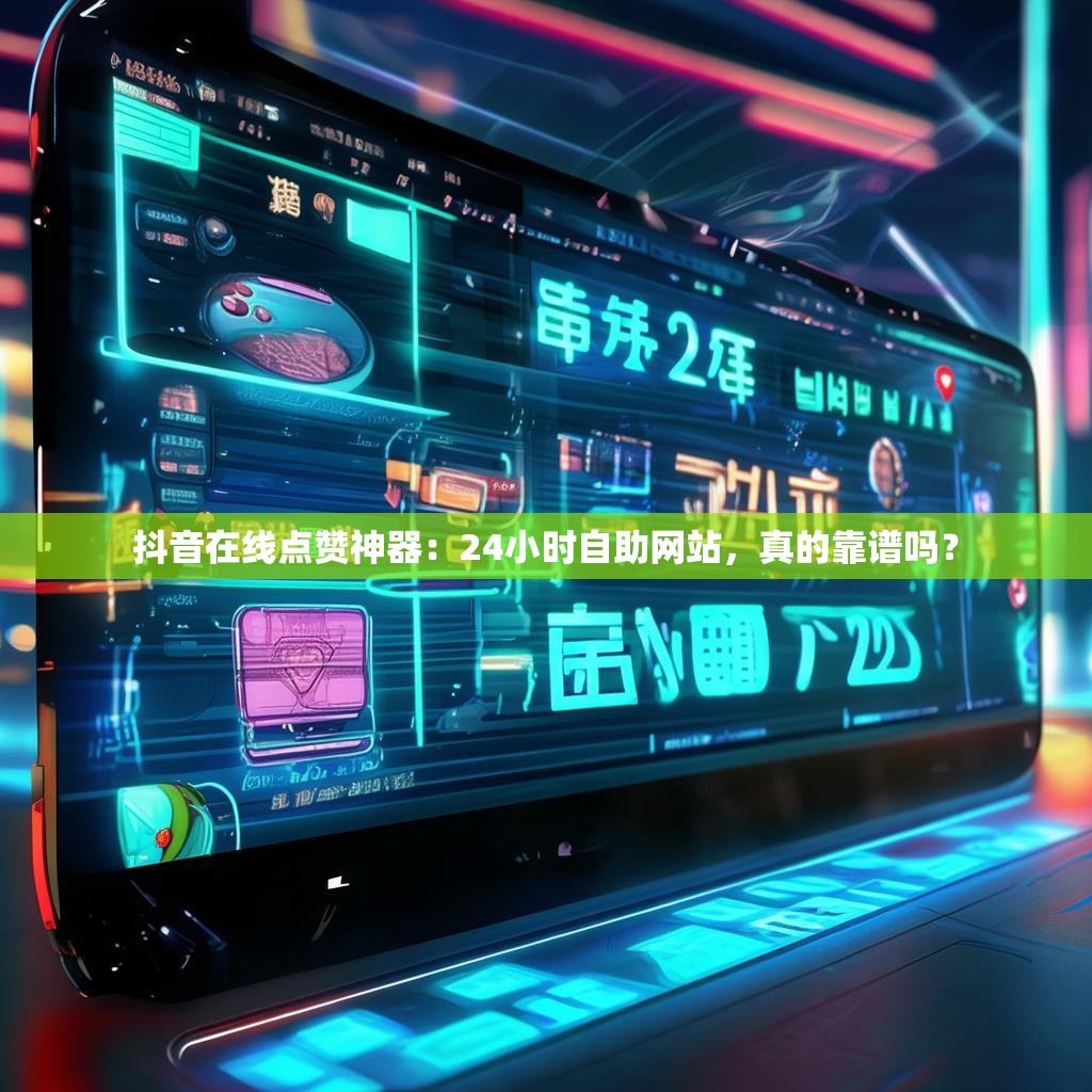 抖音在线点赞神器：24小时自助网站，真的靠谱吗？