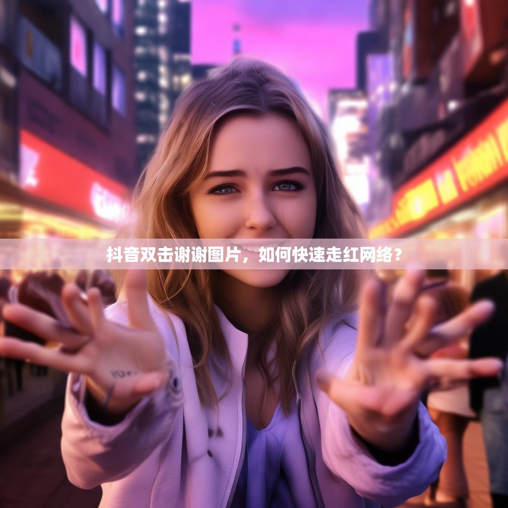 抖音双击谢谢图片，如何快速走红网络？