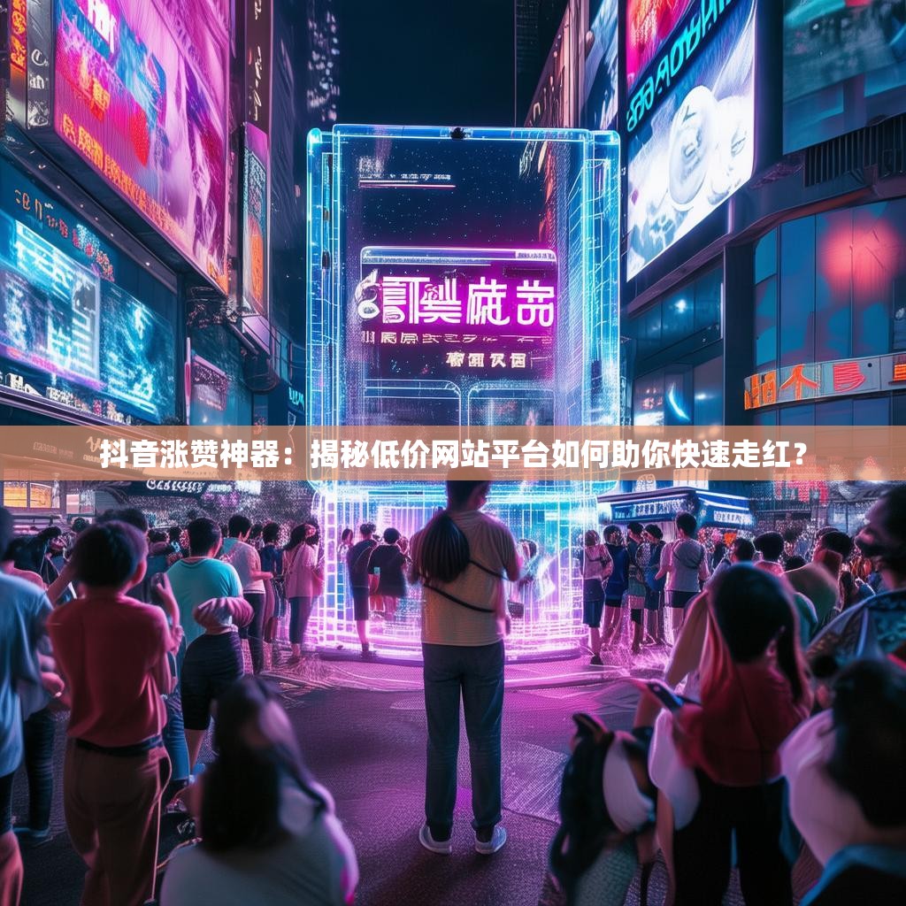 抖音涨赞神器：揭秘低价网站平台如何助你快速走红？