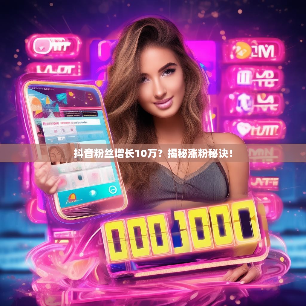 抖音粉丝增长10万？揭秘涨粉秘诀！