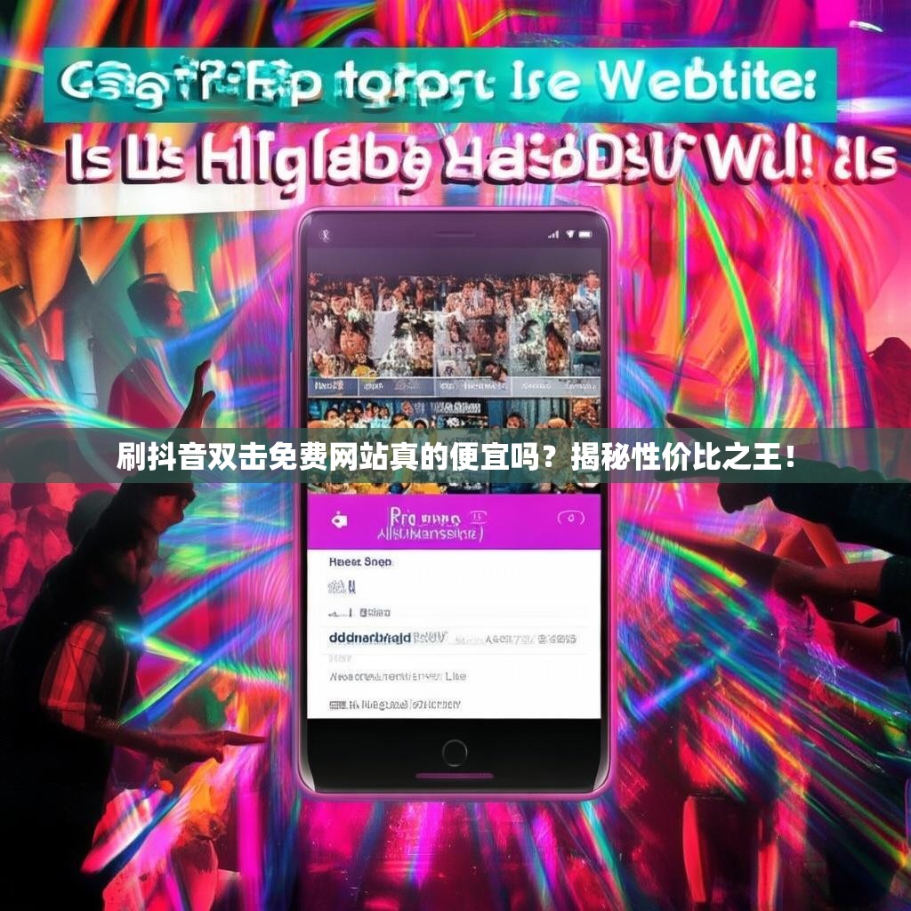 刷抖音双击免费网站真的便宜吗？揭秘性价比之王！