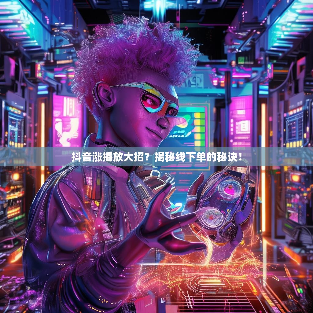 抖音涨播放大招？揭秘线下单的秘诀！