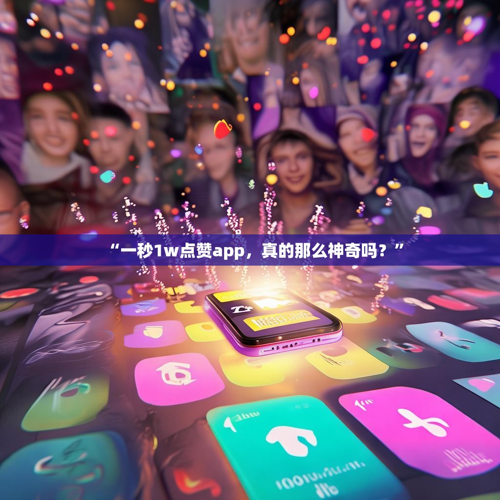 “一秒1w点赞app，真的那么神奇吗？”