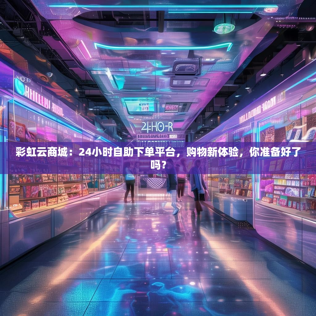 彩虹云商城：24小时自助下单平台，购物新体验，你准备好了吗？