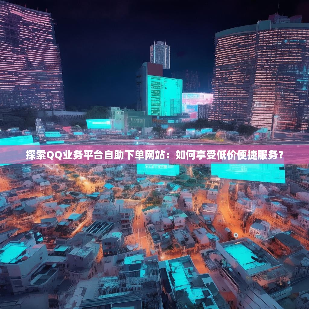 探索QQ业务平台自助下单网站：如何享受低价便捷服务？