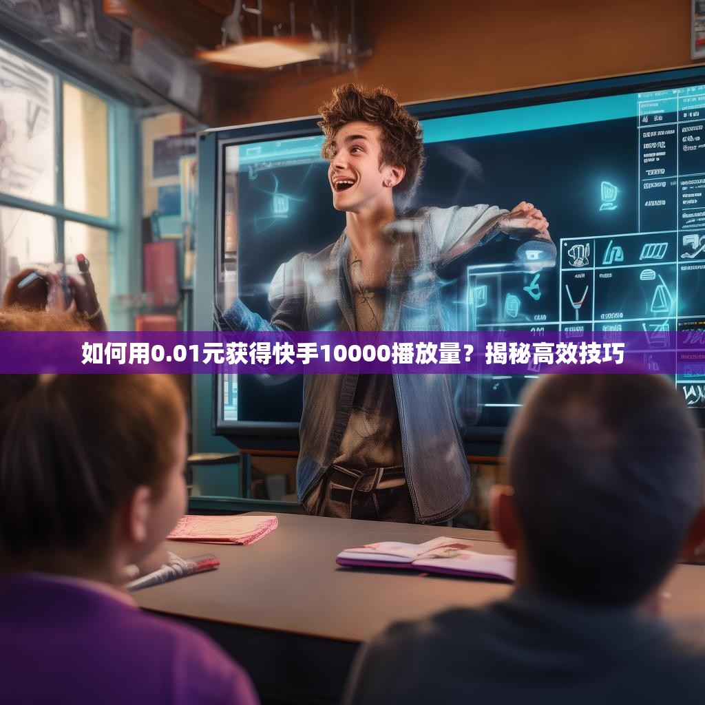 如何用0.01元获得快手10000播放量？揭秘高效技巧