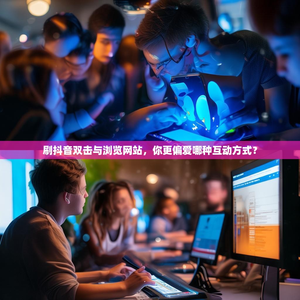 刷抖音双击与浏览网站，你更偏爱哪种互动方式？