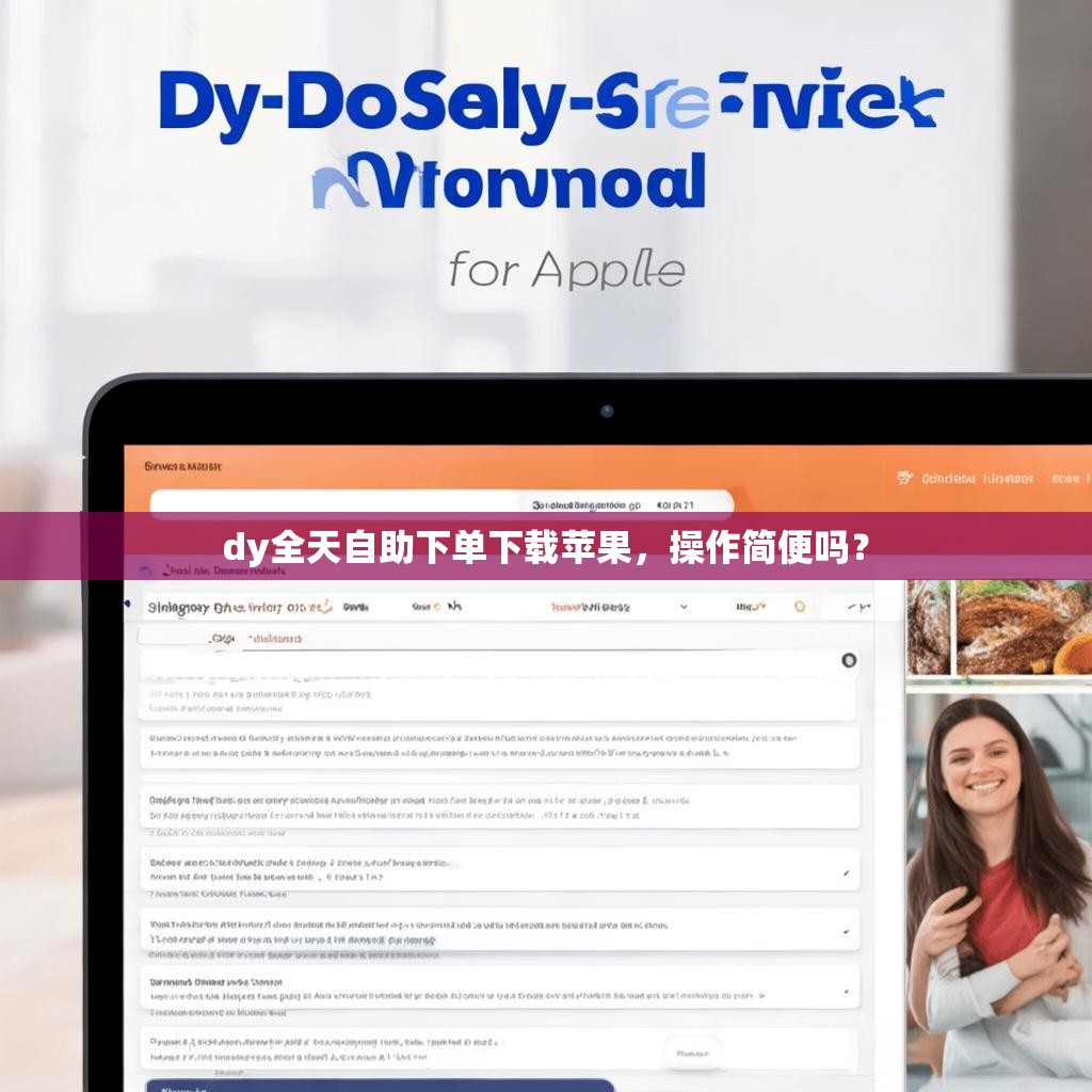 dy全天自助下单下载苹果，操作简便吗？