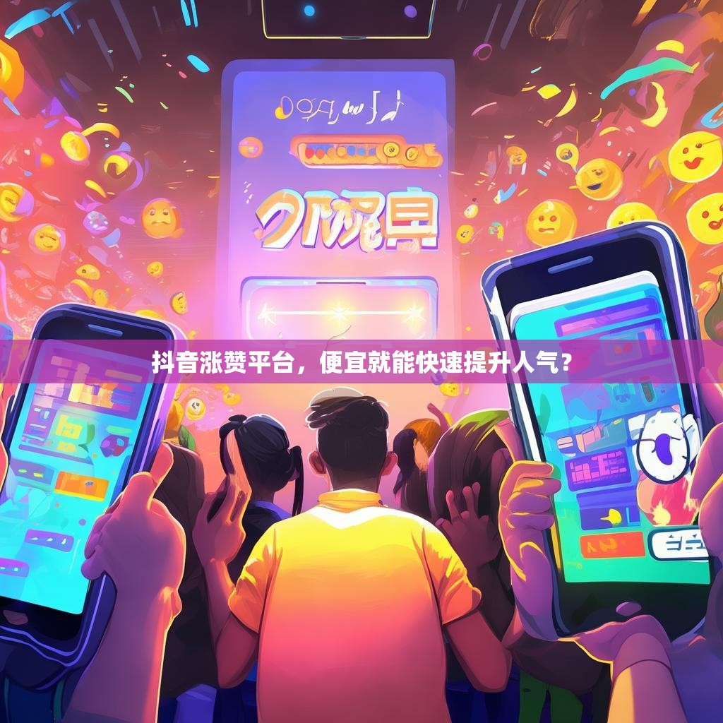 抖音涨赞平台，便宜就能快速提升人气？