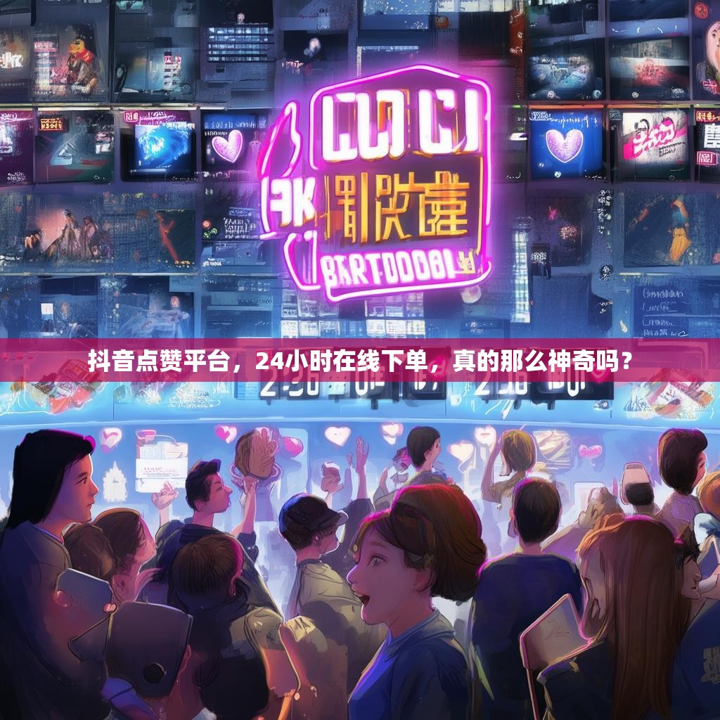 抖音点赞平台，24小时在线下单，真的那么神奇吗？