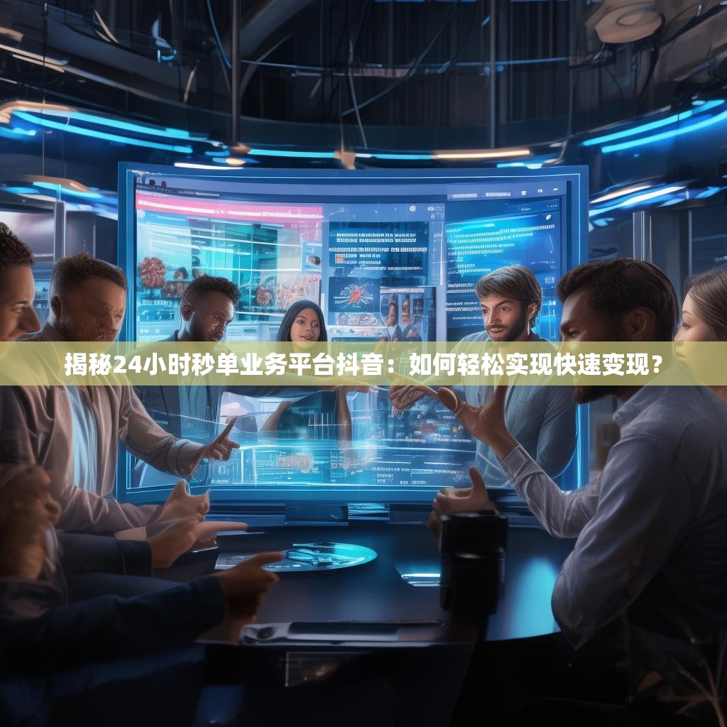 揭秘24小时秒单业务平台抖音：如何轻松实现快速变现？
