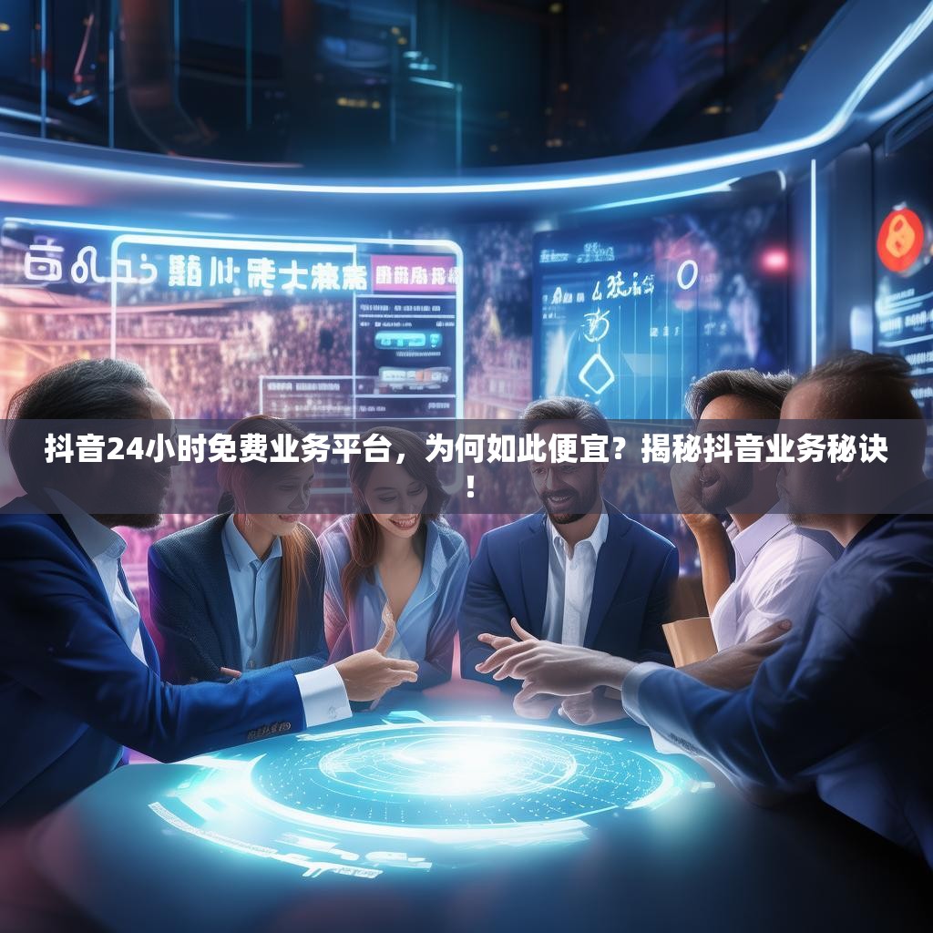 抖音24小时免费业务平台，为何如此便宜？揭秘抖音业务秘诀！