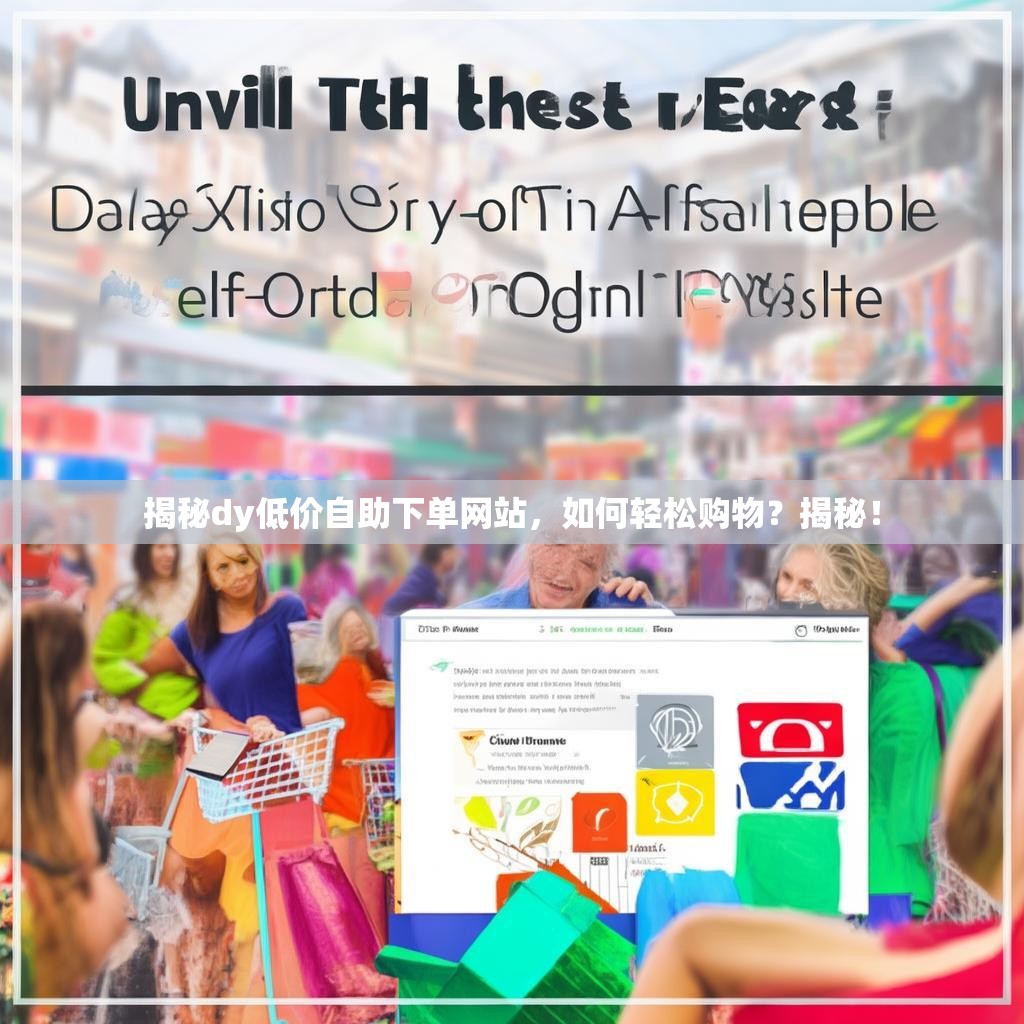 揭秘dy低价自助下单网站，如何轻松购物？揭秘！