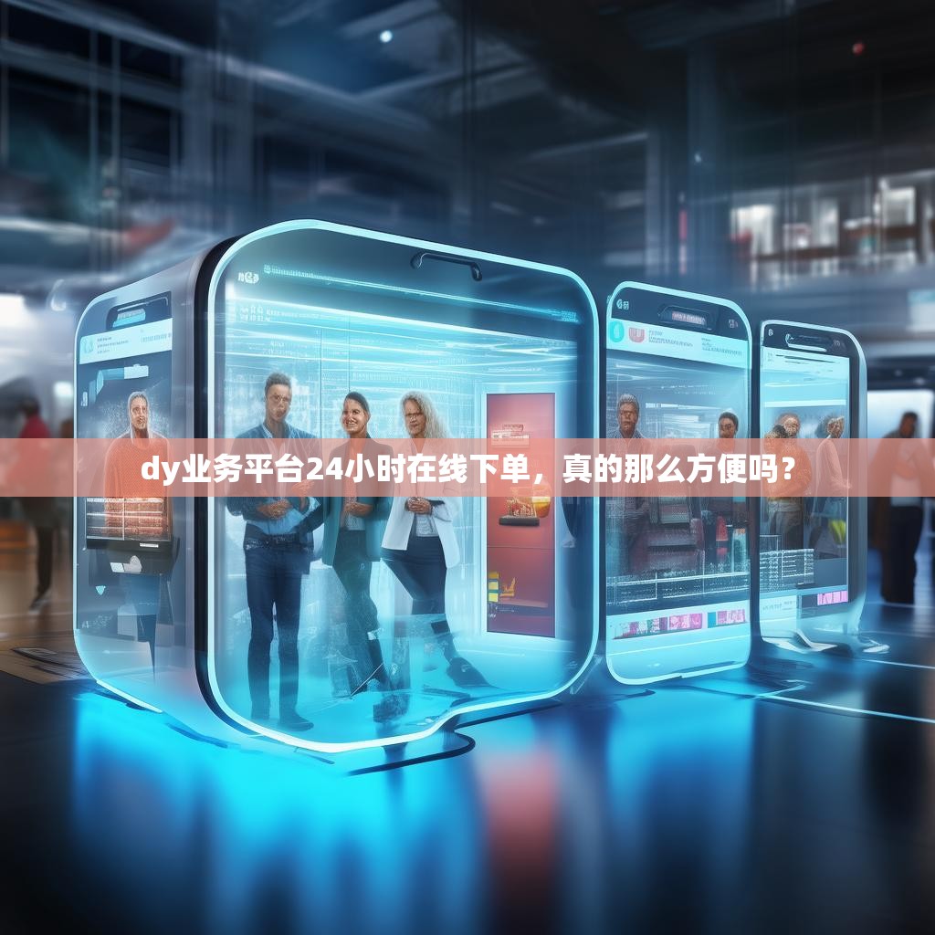 dy业务平台24小时在线下单，真的那么方便吗？