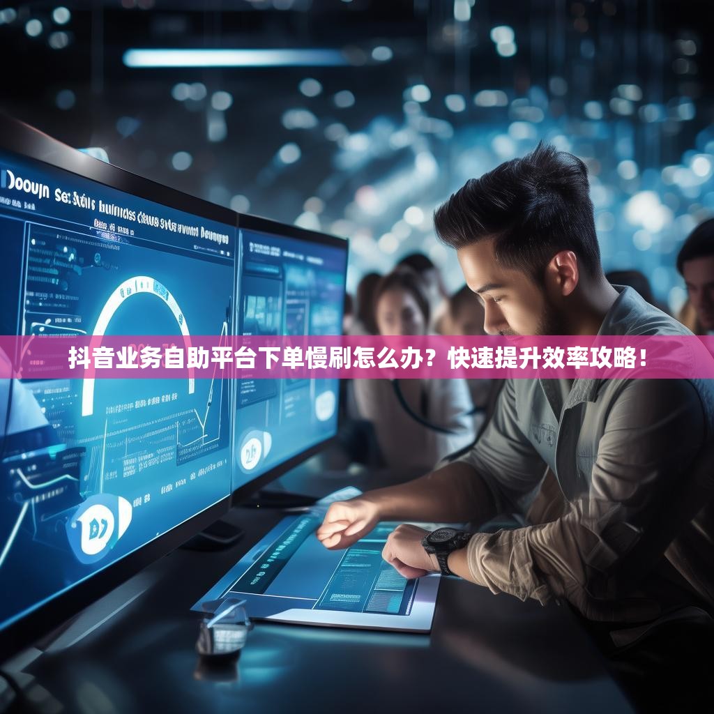 抖音业务自助平台下单慢刷怎么办？快速提升效率攻略！