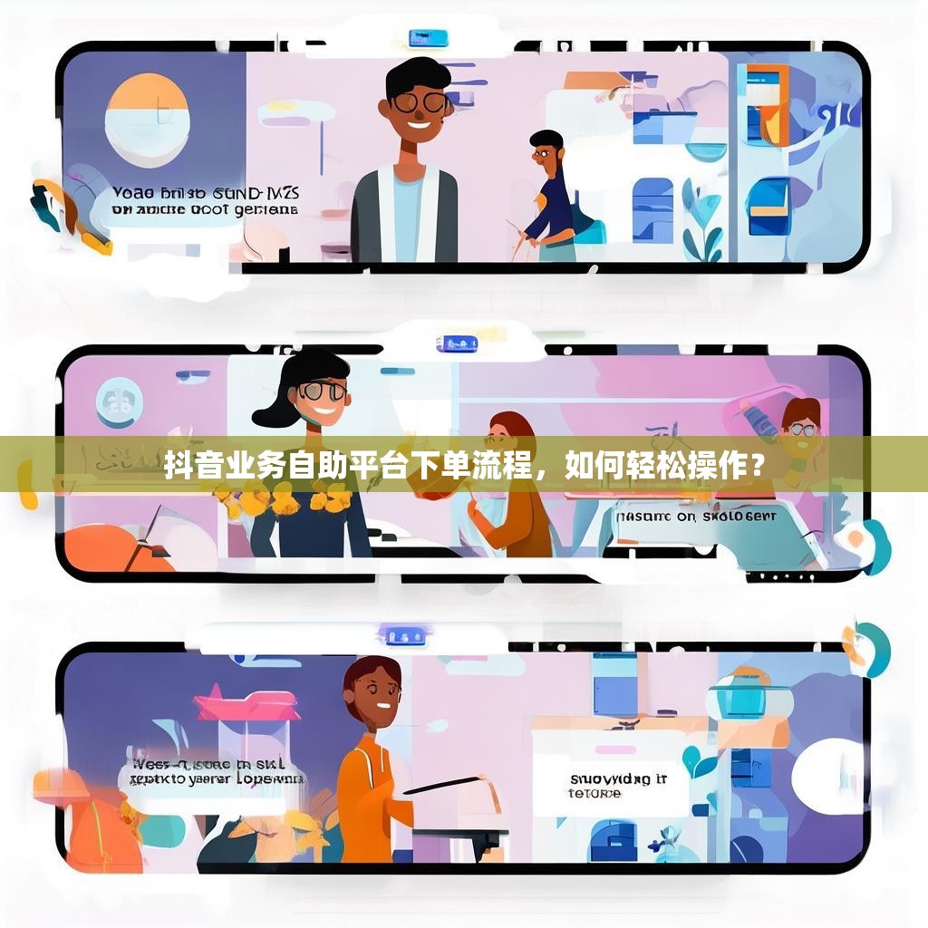 抖音业务自助平台下单流程，如何轻松操作？