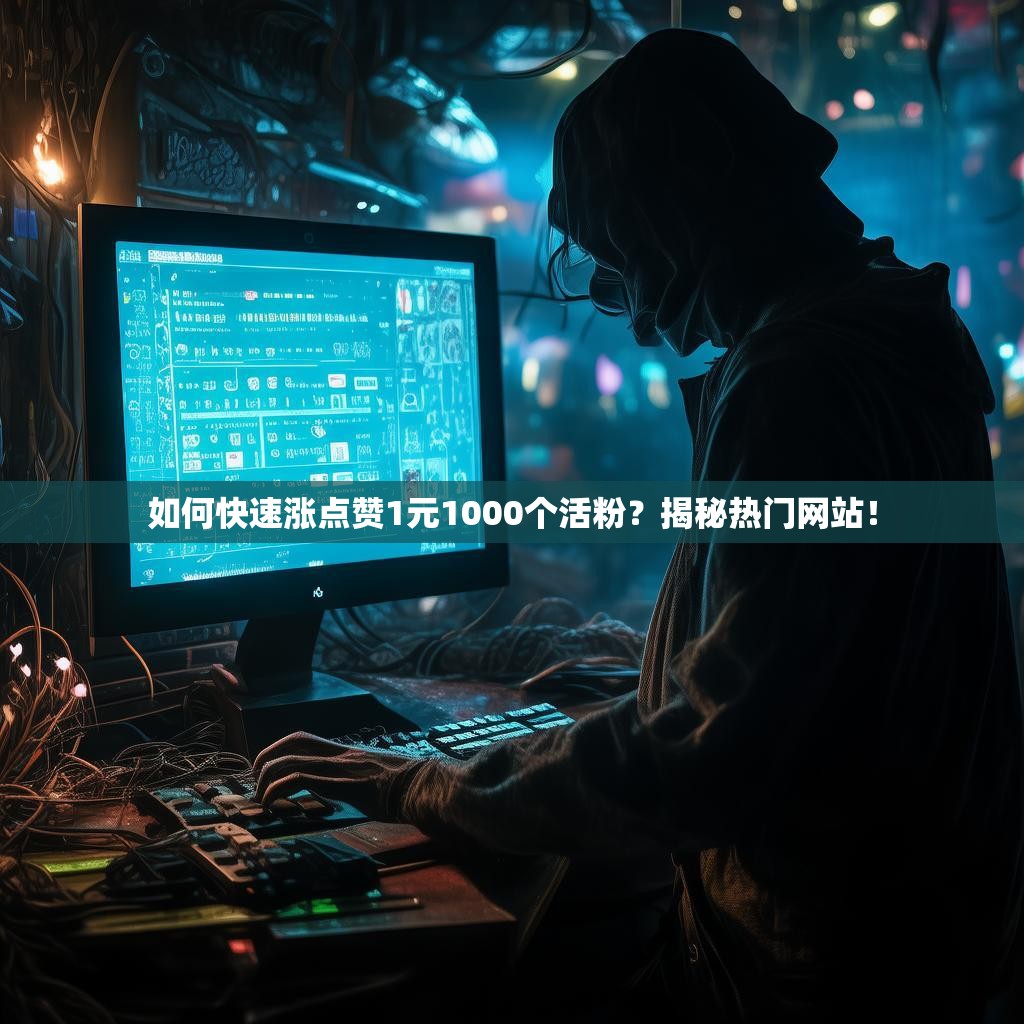 如何快速涨点赞1元1000个活粉？揭秘热门网站！