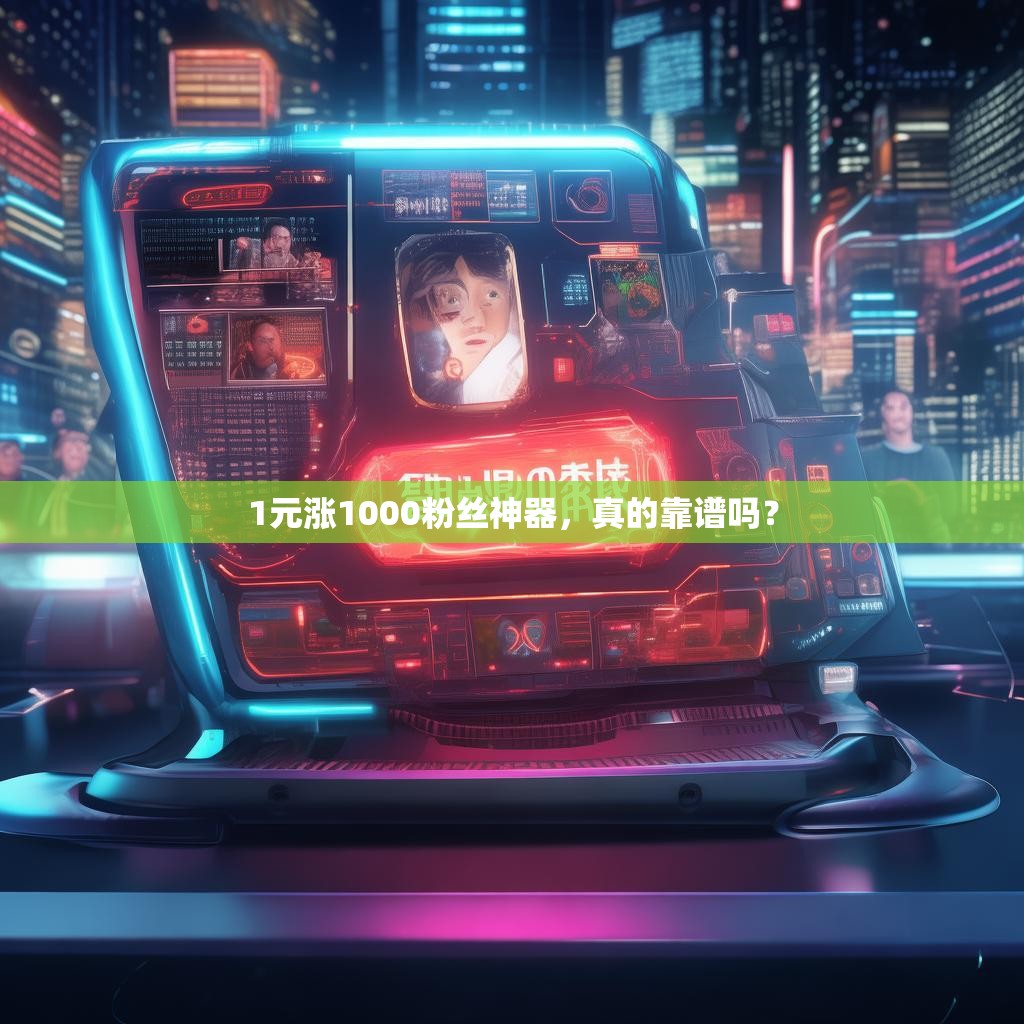 1元涨1000粉丝神器，真的靠谱吗？