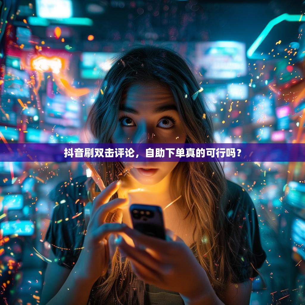 抖音刷双击评论，自助下单真的可行吗？