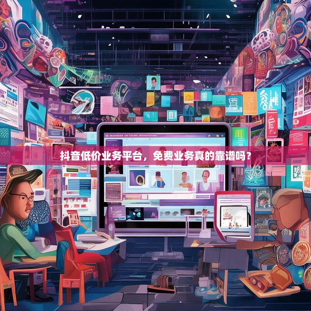 抖音低价业务平台，免费业务真的靠谱吗？