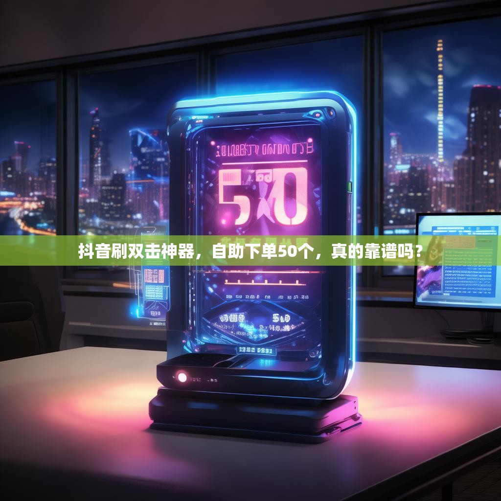 抖音刷双击神器，自助下单50个，真的靠谱吗？