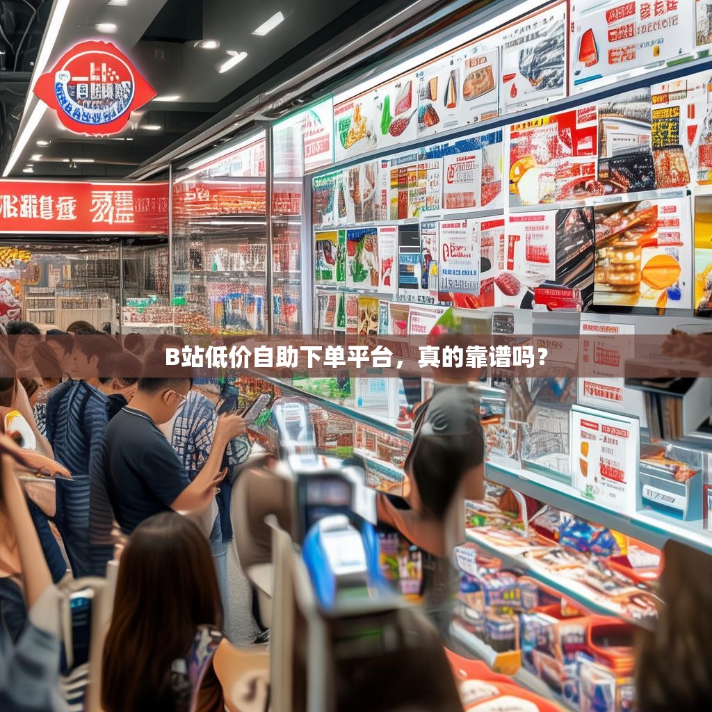 B站低价自助下单平台，真的靠谱吗？