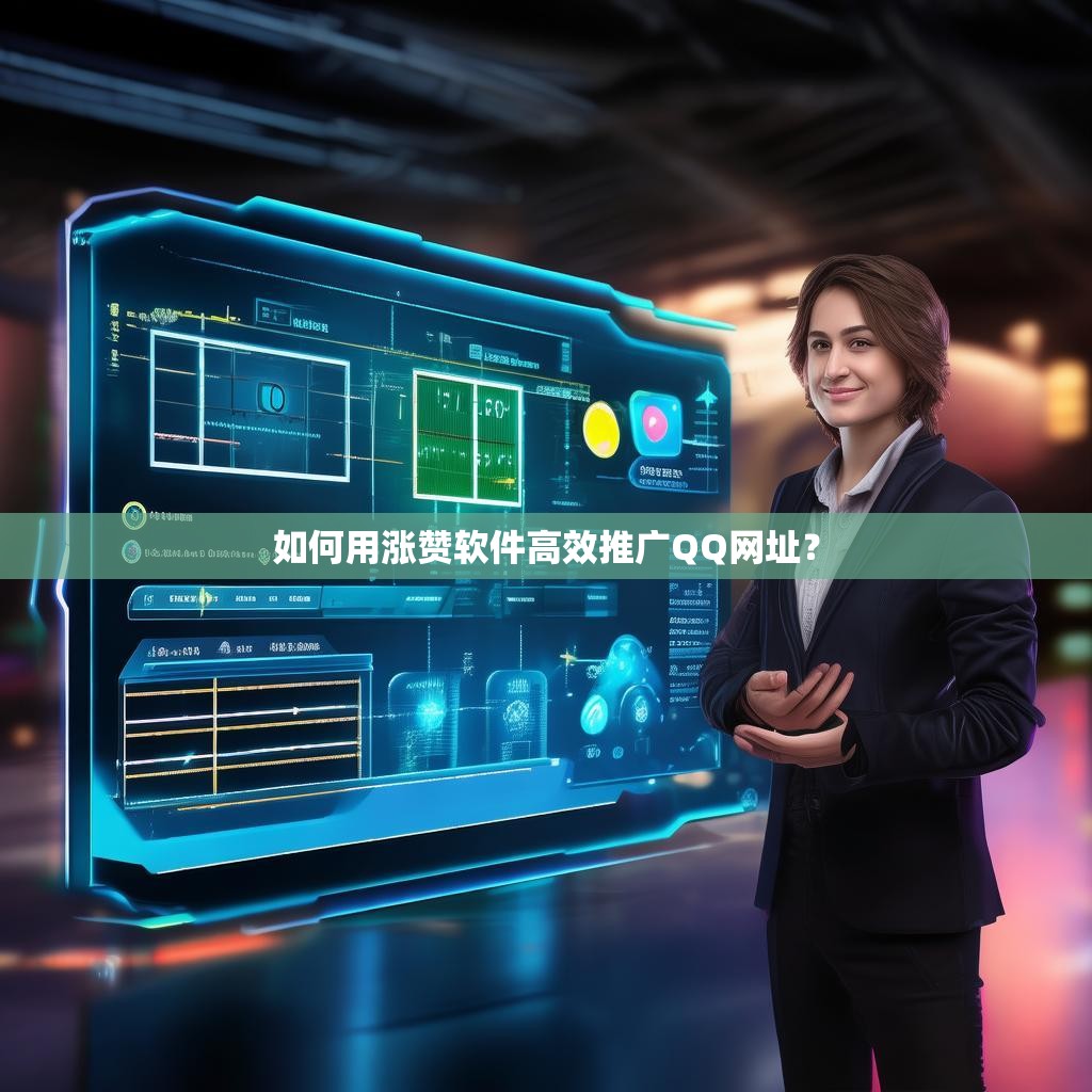 如何用涨赞软件高效推广QQ网址？