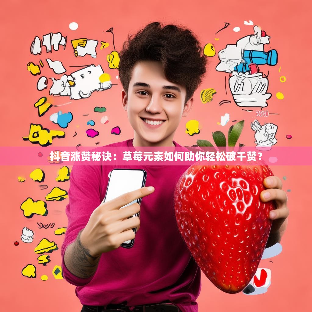 抖音涨赞秘诀：草莓元素如何助你轻松破千赞？