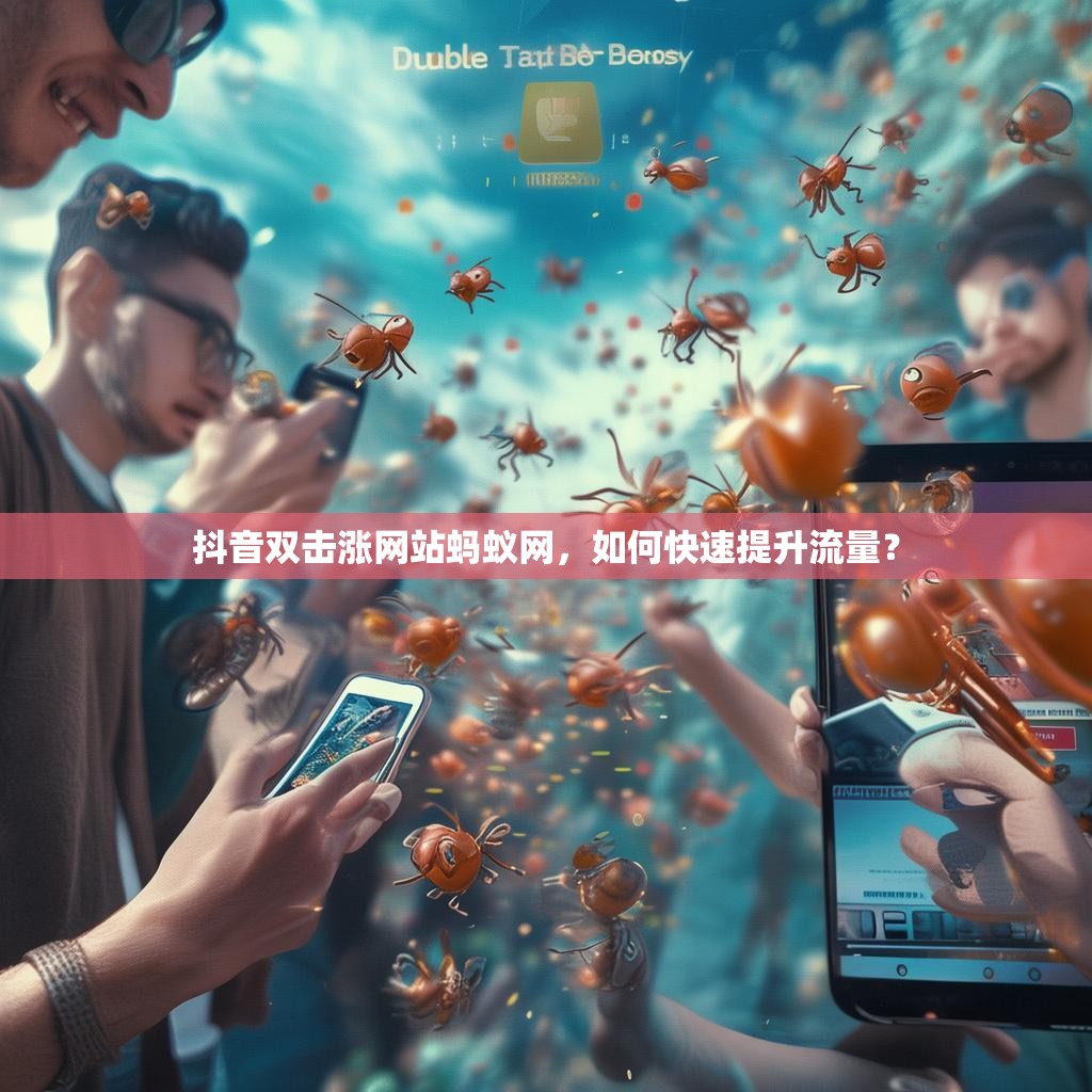 抖音双击涨网站蚂蚁网，如何快速提升流量？